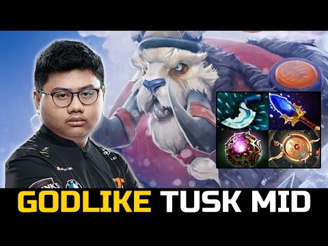 ARMEL TUSK MID GODLIKE - SNOWBALL OUTPLAYS DOTA 2