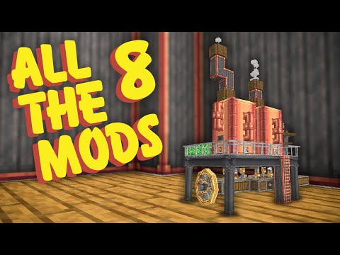All The Mods 8 Ep. 46 Create Steam Engine Automation