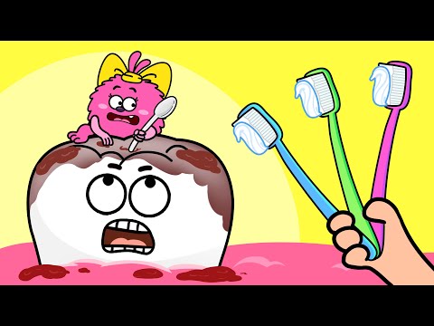 Cepíllate los Dientes | Hacky Baby | Salud Dental | Canciones Infantiles | Doctora Sophia