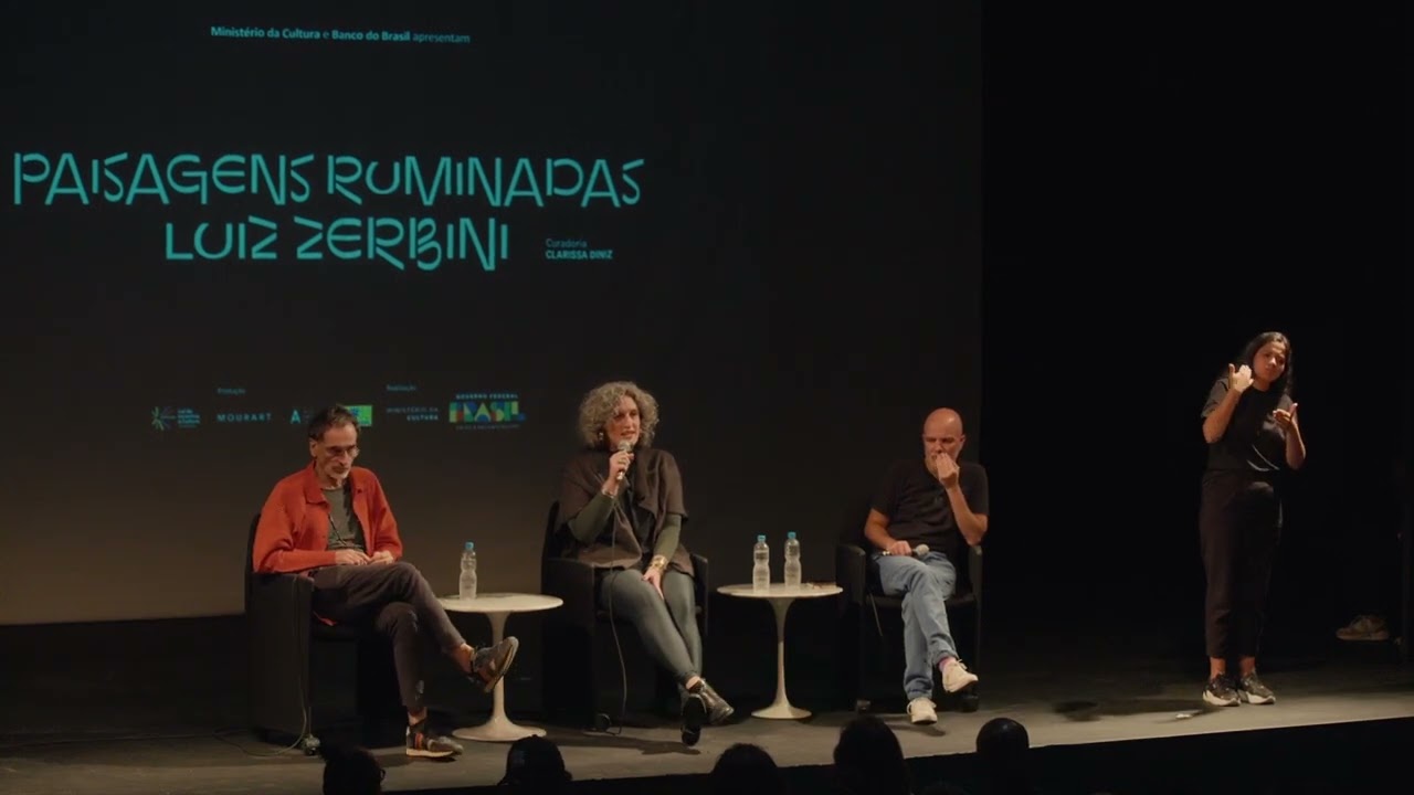 Paisagens Ruminadas: Conversa com Luiz Zerbini, Clarissa Diniz e Fred Coelho