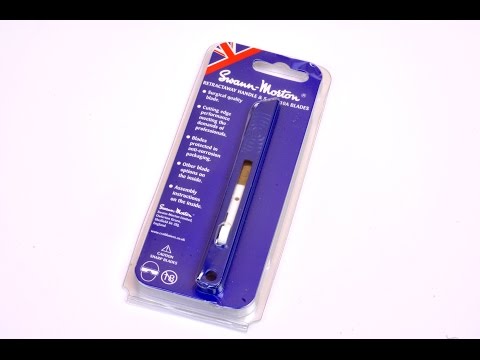 Squadron ScaleWorkshop No.123 - Swann-Morton Retractaway Handle & No.10A Blade Review