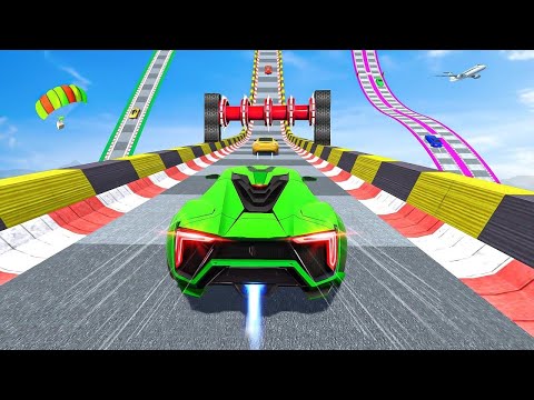 Extreme Car Crash Beam Derby 3D - GT Ramp Car Stunts Racing Simulator - Android GamePlay #3d