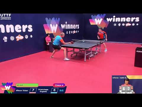 Efimov Victor - Prishchepa Evgeniy Winners Table Tennis League  14:30 01.09.2020