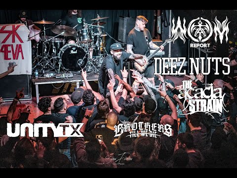 WOM Report - @deeznutshardcore,@TheAcaciaStrain,@UnityTX, @BrothersTillWeDie   @ RCA Club-16.02.23