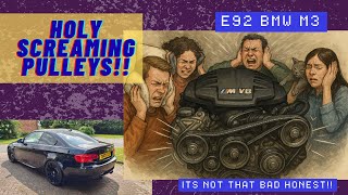 BMW E92 M3 squealing pulley fix
