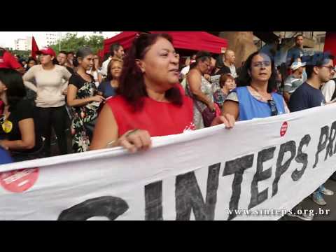 Ato contra a reforma da previdência - Sinteps presente!