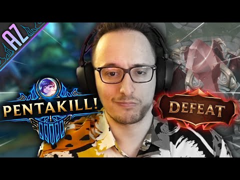 NUNU JUNGLE FULL AP - LA PRIMA PENTA CON SCONFITTA - AZ PENTAKILL CHALLENGE