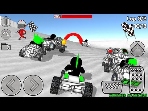 Stickman Car Racing - Extreme Stick Driving - Android Gameplay FHD