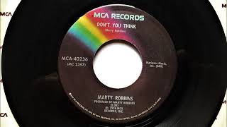 Don&#39;t You Think , Marty Robbins , 1974