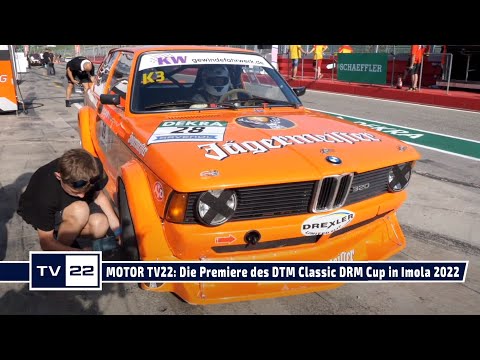 MOTOR TV22: Michael Meyer mit seinem BMW 323i E21 Gr. 2 beim DTM Classic DRM Cup in Imola 2022