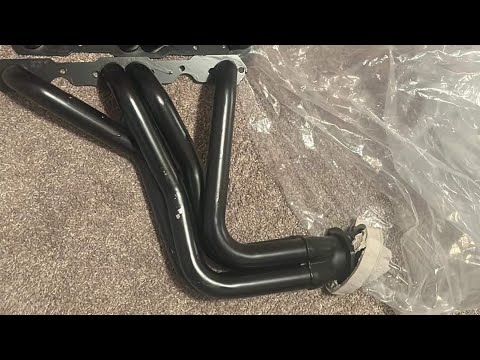 Installing long tube headers on my c4 corvette