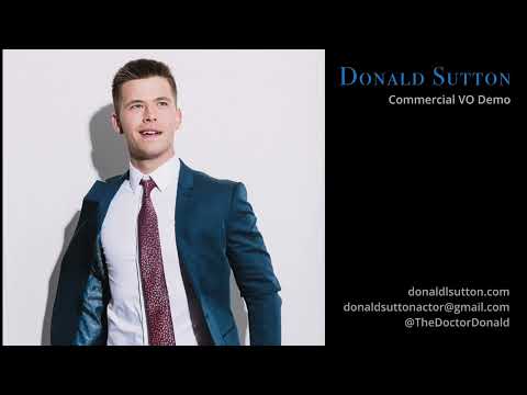 Donald Sutton - Commercial Voiceover Demo