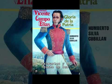 Vicente campo Elias el terror de los tiranos #historia #venezuela #cultura