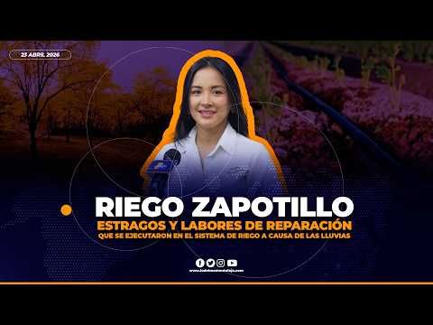 Entrevista: Roxi Soto - Daños en el sistema de riego Zapotillo por el invierno | LO DEL MOMENTO LOJA
