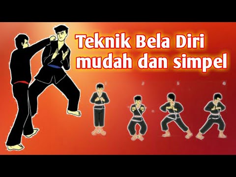 Tutorial Bela diri praktis, teknik dasar pencak silat
