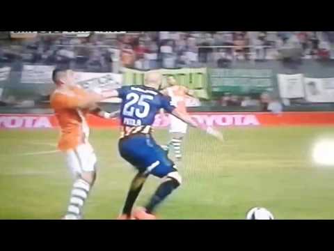 EXPULSIÓN DE PINOLA-BANFIELD VS ROSARIO CENTRAL 0-0