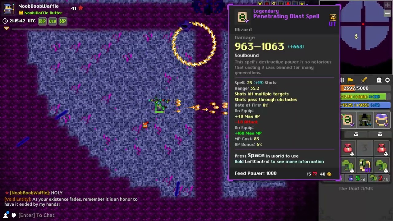 (rotmg) DECA cooked... Wizard Solo Void (2:30)