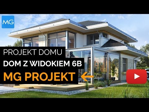 Projekt domu Dom z widokiem 6 B MG Projekt - 218.1 m2
