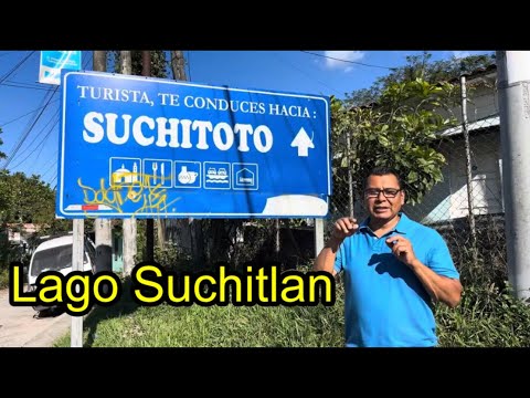 Lago de Suchitlan en Suchitoto cuscatlan