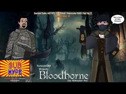 Pre-Stream April 16, 2018: Bloodborne Continues, God of War is Approaching!