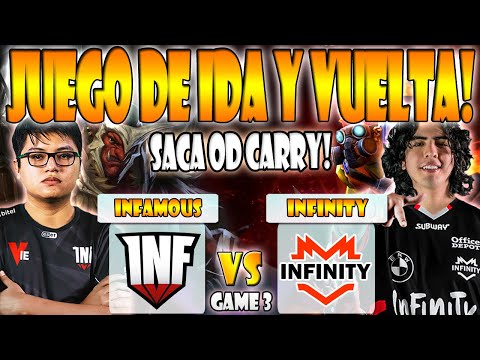 INFINITY VS INFAMOUS BO3[GAME 3] ADRIAN, LEOSTYLE VS MNZ - DPC SA 2023 TOUR 1: DIVISION 1 - DOTA 2