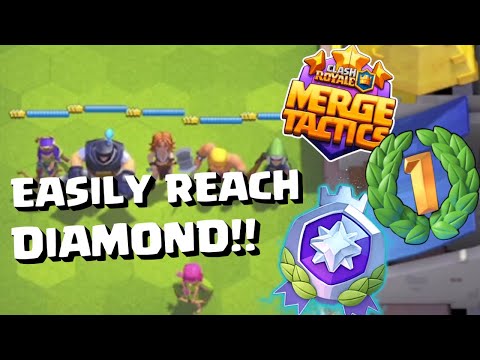 How to EASILY Get to DIAMOND in Merge Tactics