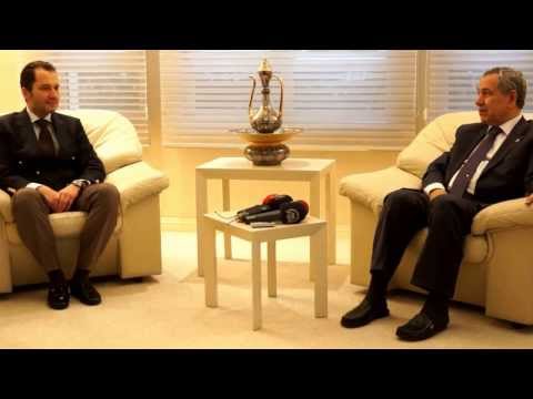 Başbakan Yardımcısı Bülent Arınç Prof. Dr. Necmettin Erbakan Vakfını Ziyaret Etti