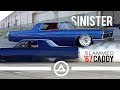 Sinister Caddy Slammed 67 Cadillac Does Burnouts Slides