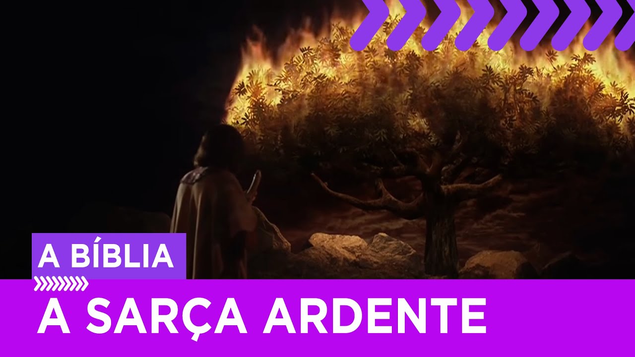 Moisés depara-se com a sarça ardente e ouve a voz de Deus | A Bíblia