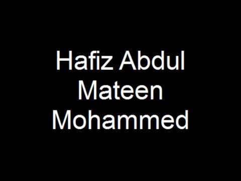 Abdul Mateen Mohammed