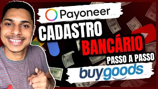 [Payonner na BuyGoods] Como Cadastrar Sua Conta Bancria da Payonner na BuyGoods [Passo a Passo]