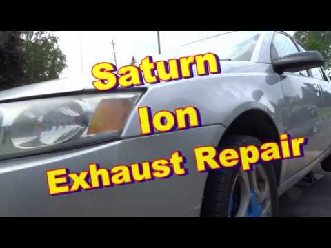 Saturn Ion Exhaust Repair DIY