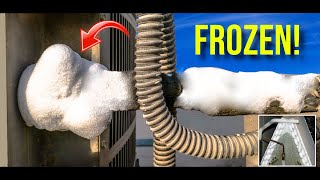 Central Air Conditioning NO AIR FLOW VENTS! (Frozen Pipes)