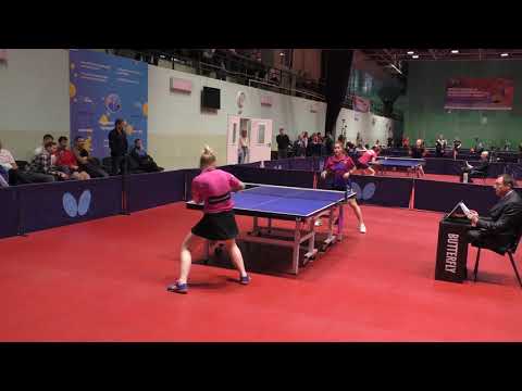 ОЧЕНЬ НАПРЯЖЁННО! DMITRIENKO - GOLUBEVA #MOSCOW #Championships 2020 #RUSSIAN #tabletennis