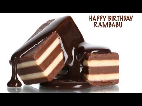 Rambabu  Chocolate - Happy Birthday
