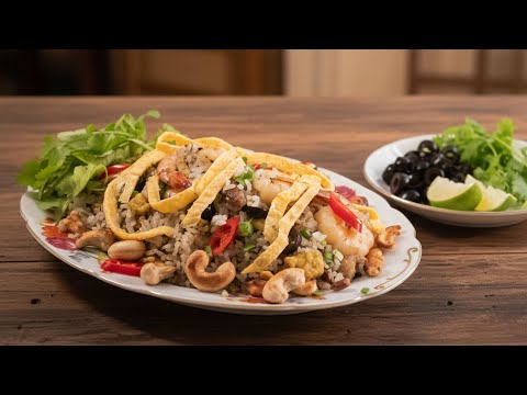 How to Make The BEST Thai Olive Fried Rice at Home (Easy Thai Recipe)