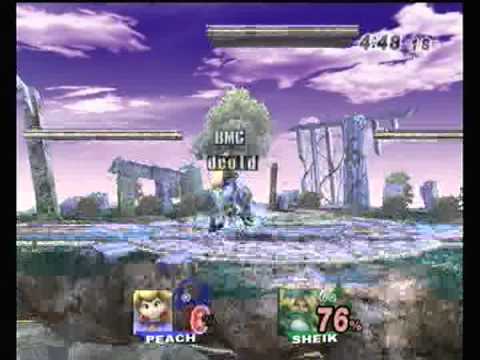 SSBB - E.J. (Sheik) vs BMC (Peach) 5 "First to 5 Set"