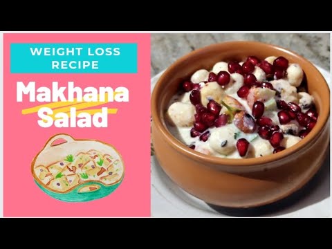 Makhana (Foxnut) Salad