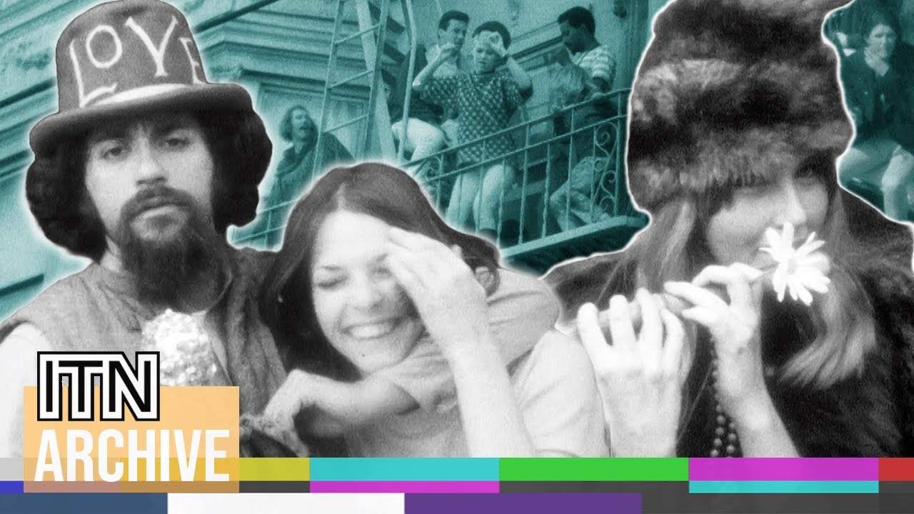 1967 Summer of Love Footage - Hippies of San Francisco Documentary (1967)