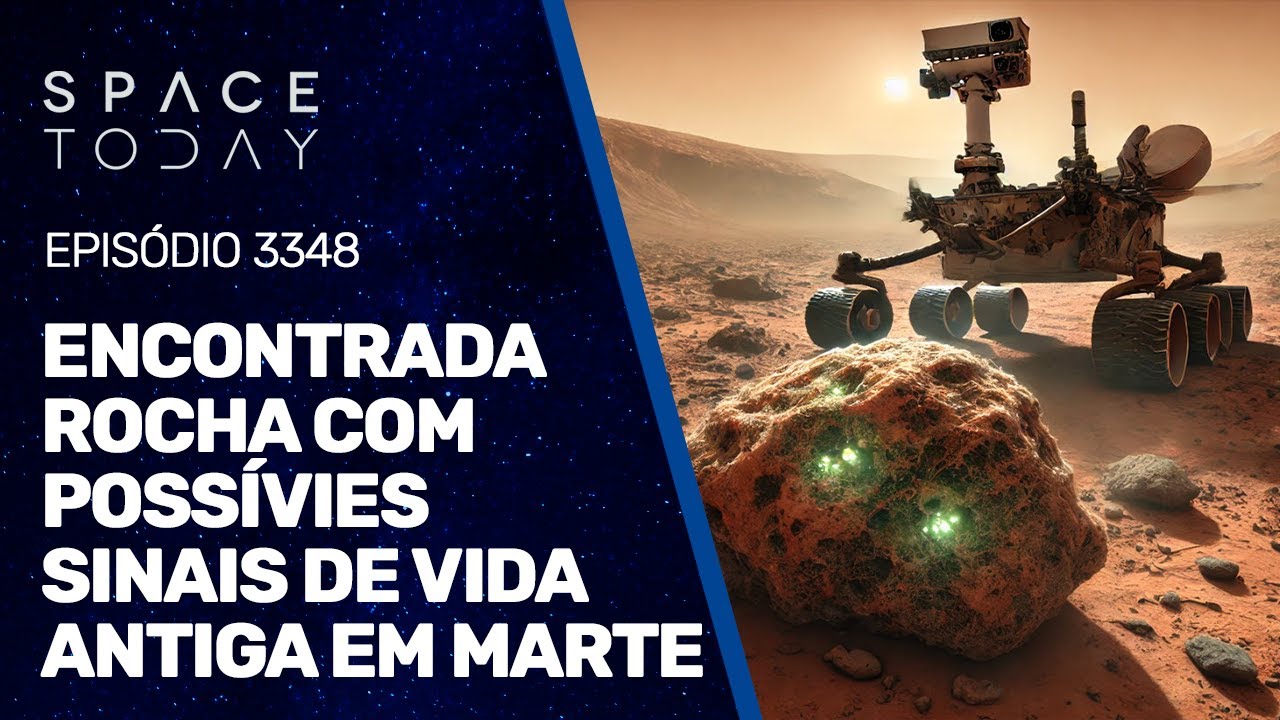 ENCONTRADA ROCHA COM POSSÍVIEIS SINAIS DE VIDA ANTIGA EM MARTE