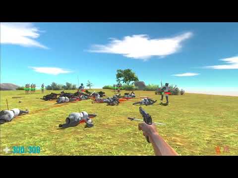 (Battle 1) FPS Avatar vs Ancient Humans - Animal Revolt Battle Simulator ARBS