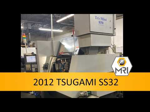 2012 TSUGAMI SS32 CNC Swiss Lathe | Machinery Resources International (1)