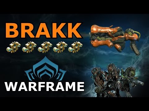 Warframe - Quick Look At Brakk (5 Forma Build)