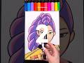New Drawing Transition Tutorial Rumi K Pop Demon Hunters
