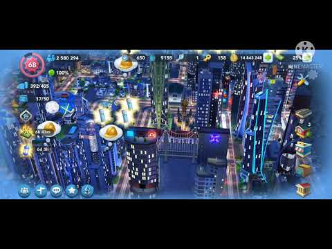 Monster attack on my city SIMCITY