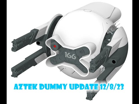 Aztek Dummy Update 12/8/23 - Cozmic Scale Models Oblivion Drone - Part 2