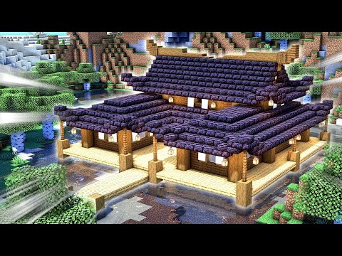 Insane Japanese Mansion Build in Minecraft!