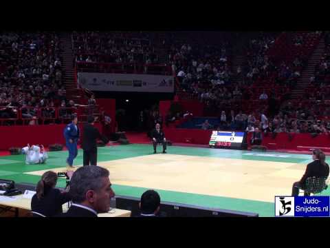 Judo 2010 Grand Slam Paris: Yoriko Kunihara (JPN) - Iljana Marzok (GER) [-70kg].