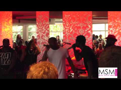Wretch 32 and Shakka Perform Blackout at Kensington Roof Gardens