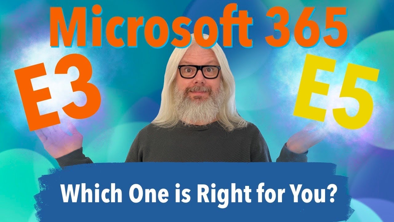 Microsoft 365 Plans Compared: E3 vs E5 – Best Fit?
